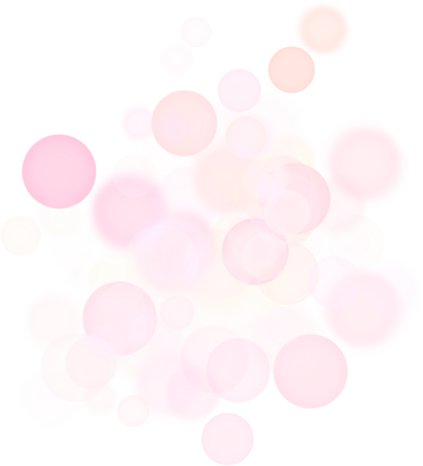 Pink Bokeh Overlay